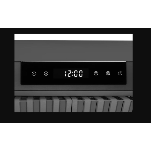 Hauslane | Chef 30-in Ducted Black Stainless Steel Undercabinet Range Hood- UC-PS18BSS-30