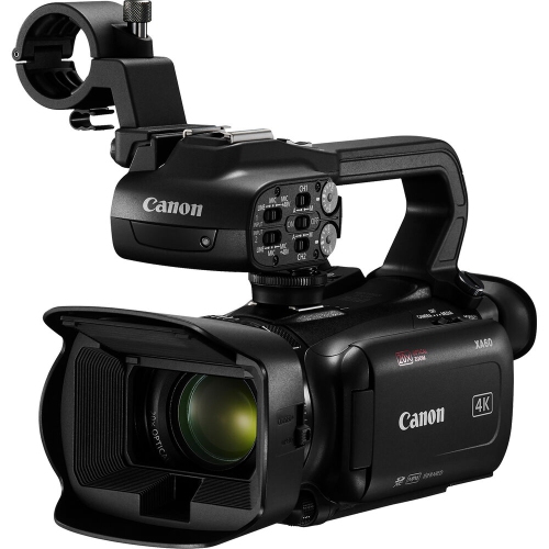 Canon XA60 Professional UHD 4K Camcorder + 4K Monitor + Pro Mic + 2 x 64GB + More