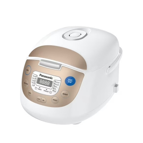 Cuiseur à riz multifonction de 6&nbsp;tasses, microcontrôlable, SRZC123N, couleur champagne, cuiseur à riz polyvalent de 6&nbsp;tasses de Panasonic -