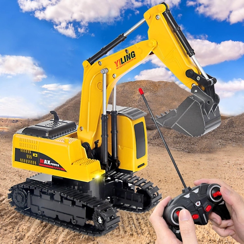 Remote control excavator and dump truck deals