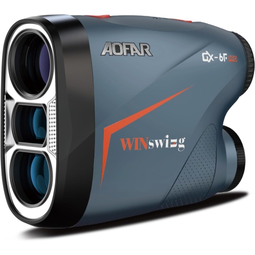 Golf Rangefinder with Slope On/Off, Pulse Vibration Flag Lock, Measures Distances Up to 600 Yards, Continuous Scan Feature, High-Precision Accuracy,