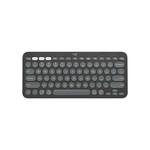 LOGITECH  Brand New - Pebble Keys 2 K380S, Multi-Device Bluetooth Wireless Keyboard - Graphite