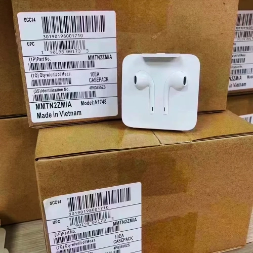 Écouteurs boutons d'Apple pour iPhone 16/15/14/13/12/11 Pro Max 7/8Plus X/XR/XS iPad pour écouteurs avec fil Lightning USB-C 3,5 mm