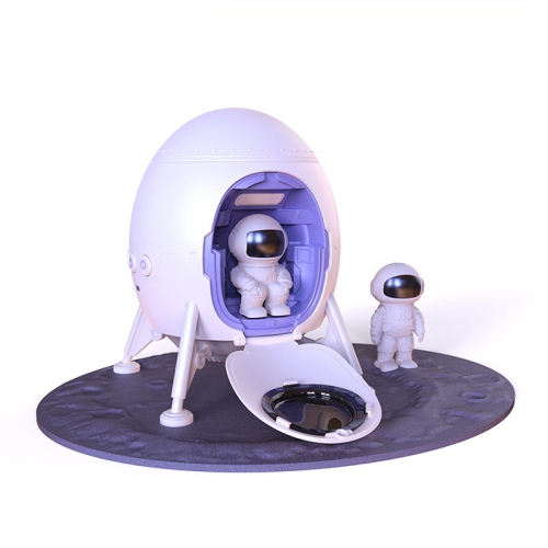 YOULIGHTS  Astronaut Lander Starry Sky Projection Light USB Led Night Light Spaceman Laser Projection Lamp Bedroom Table Decoration Lamp