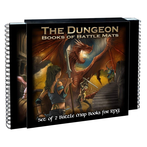 LOKE BATTLEMATS  Dungeon Books Of Battle Mats