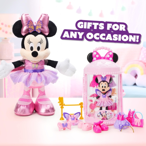 Minnie Mouse Sweets & Treats Ice Cream Cart, Kids Toys for Ages 3 Up, Gifts and Presents