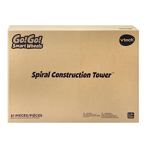 VTech Go! Go! Smart Wheels Spiral Construction Tower Track Set