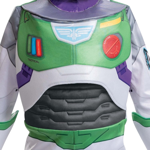 Disney Pixar – Costume officiel de luxe Buzz Space Ranger de Disney Pixar Lightyear pour enfants, petite taille (4.