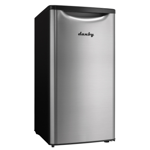 Danby DAR033A6BSLDB 3.3 cu. ft. Compact Fridge in Stainless Steel
