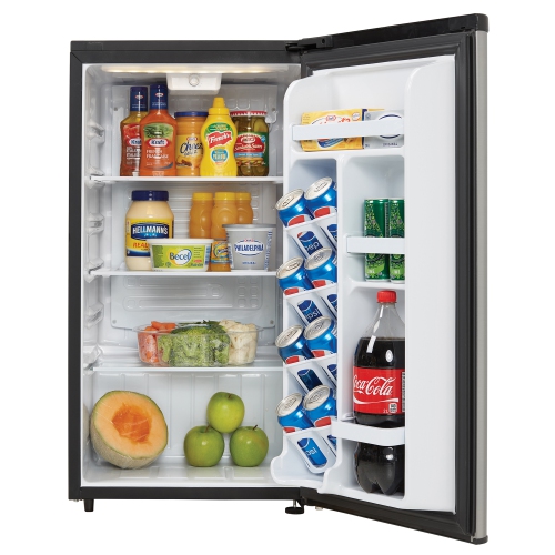Danby DAR033A6BSLDB 3.3 cu. ft. Compact Fridge in Stainless Steel