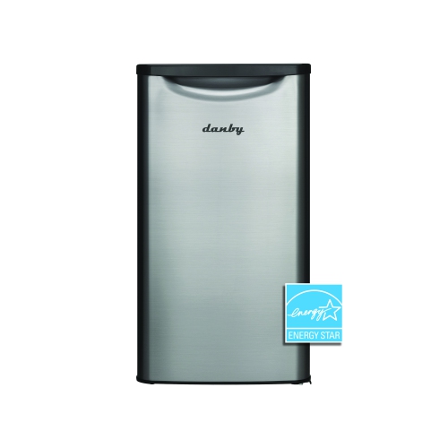 Danby DAR033A6BSLDB 3.3 cu. ft. Compact Fridge in Stainless Steel
