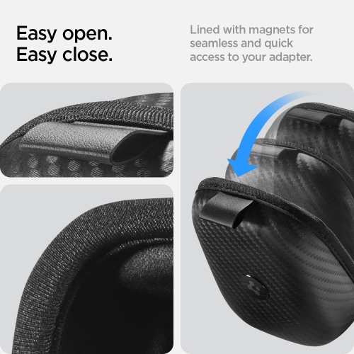 Spigen Adapter Case Designed for Tesla SAE J1772 Charging Adapter with Magnet Open/Close