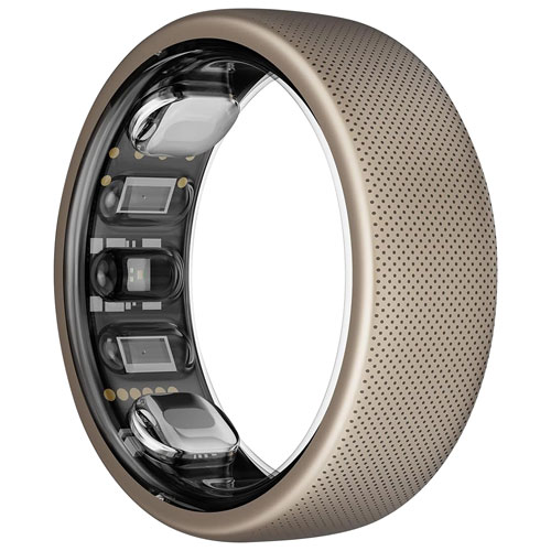 Anneau intelligent pour le sommeil et la mise en forme Helio Ring d'Amazfit - Taille 10 - Titane