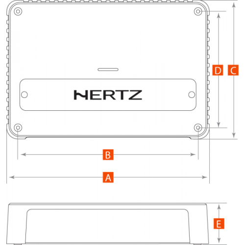 Hertz VENEZIA V5C 5 Channel Class D Compact Marine Amplifier