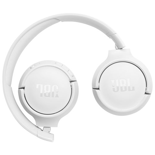 Open Box - JBL Tune 520BT Bluetooth Wireless On-Ear Headphones - White