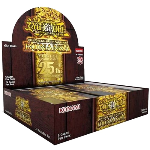 Konami YuGiOh! Trading Card Game: Quarter Century Bonanza - Booster Box 24 packs per box, 5 cards per pack