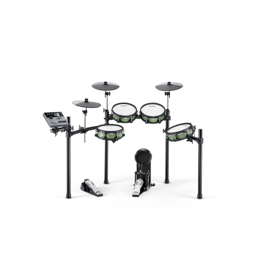 DONNER  Ded-500 Electronic Drum Set 5-Drum 3-Cymbal With Standard Mesh Heads/included Bd Pedal