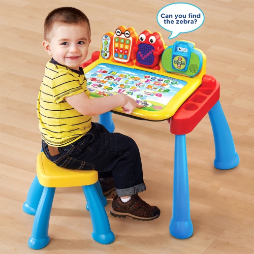VTech – Touch & Learn Activity Desk Deluxe, rouge