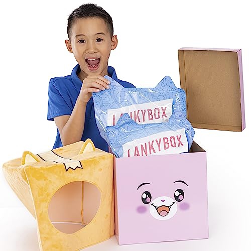LankyBox Giant Foxy Mystery Box with 10 Exciting Toys to Discover Inside