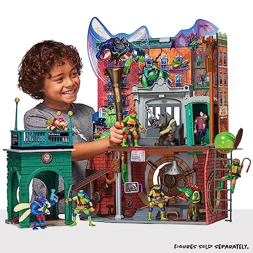 Teenage Mutant Ninja Turtles: Mutant Mayhem Sewer Lair Playset by Playmates Toys