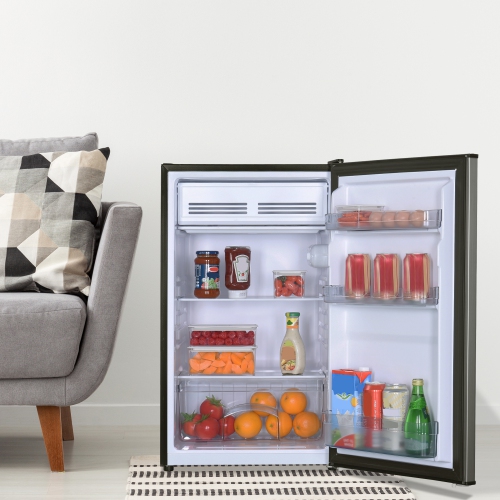 Danby DCR044B1SLM 4.4 cu. ft. Compact Fridge in Stainless Steel