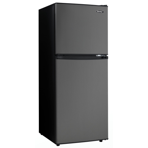 Danby DCR047A1BBSL 4.7 cu. ft. 2-door Compact Fridge in Black Stainless Steel