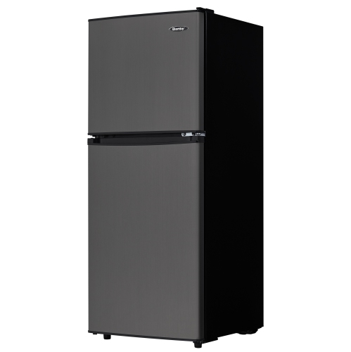 Danby DCR047A1BBSL 4.7 cu. ft. 2-door Compact Fridge in Black Stainless Steel
