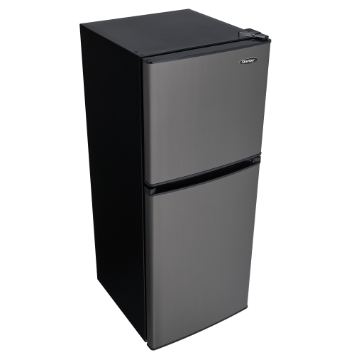 Danby DCR047A1BBSL 4.7 cu. ft. 2-door Compact Fridge in Black Stainless Steel