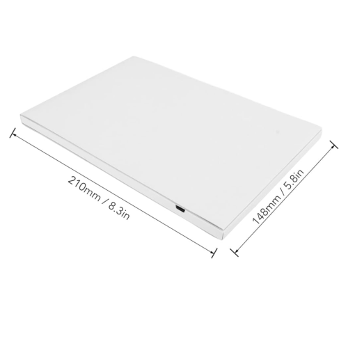 TUTT 7inch HD Digital Photo Album Video Book | 4GB Memory Portable Hardcover LCD Wedding Display Frame | Video Brochure | Memories | Linen-Bound |