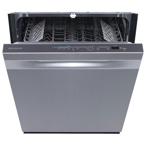 Lave-vaisselle encastrable à cuve hybride 24 po 49 dB de Frigidaire - Acier inoxydable