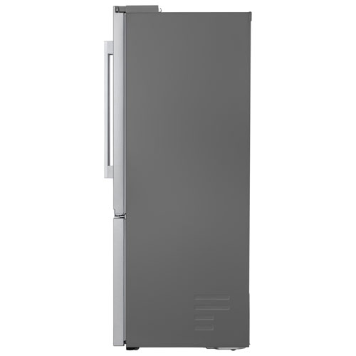 LG 36" 23.7 Cu. Ft. French 3-Door Counter-Depth MAX Refrigerator with Zero Clearance (LF24Z6530S) - Stainless Steel