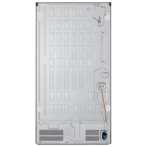 LG 36" 23.7 Cu. Ft. French 3-Door Counter-Depth MAX Refrigerator with Zero Clearance (LF24Z6530S) - Stainless Steel