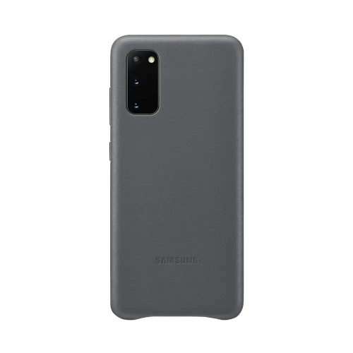 SAMSUNG  - Leather Cover Case for Galaxy S20 And S20 5G - In Gray