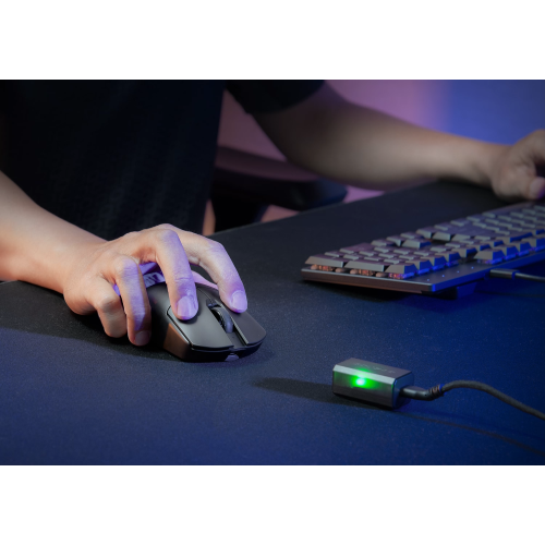 Cougar Revenger Pro 4K Wireless Gaming Mouse, 55g Ultralight, Symmetrical Design, 3395 Sensor, 2.4Ghz, 4000Hz Polling Rate, Windows Compatible, Black