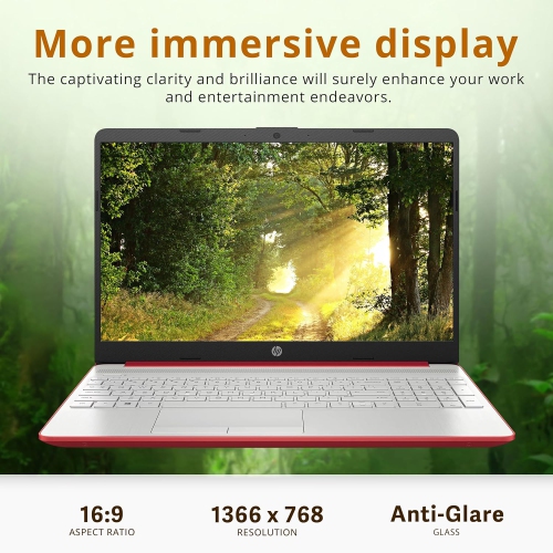 Open Box - HP 15 15.6'' HD Laptop, Intel Pentium Silver N5030, 256GB PCIe SSD, 8GB DDR4 RAM, Intel UHD Graphics, 720p Webcam, Number Pad, Win 11 S,