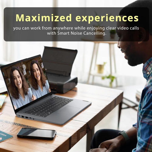 Open Box - Lenovo IdeaPad 1 14'' HD Laptop, Intel Celeron N4020 Processor, 128GB eMMC, 4GB RAM, Intel UHD Graphics, HD Camera, Wi-Fi 6, Windows 11,