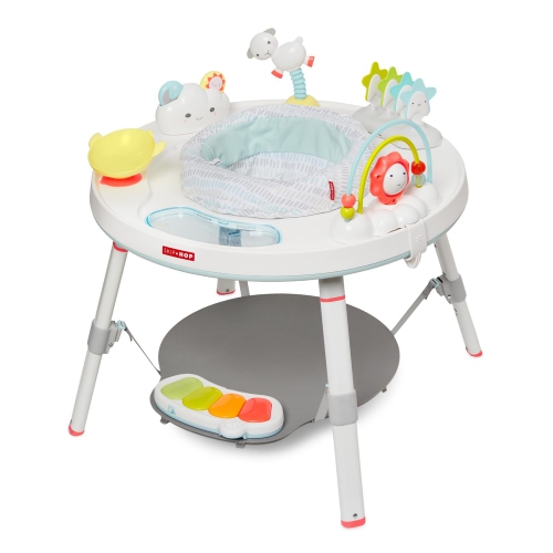 Skip Hop Baby Activity Center: Interactive Play Center with 3-Stage Grow-with-Me Functionality, 4mo+, Silver Lining Cl..