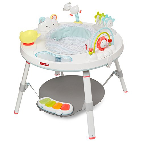 Skip Hop Baby Activity Center: Interactive 3-Stage Play Center, Silver Lining