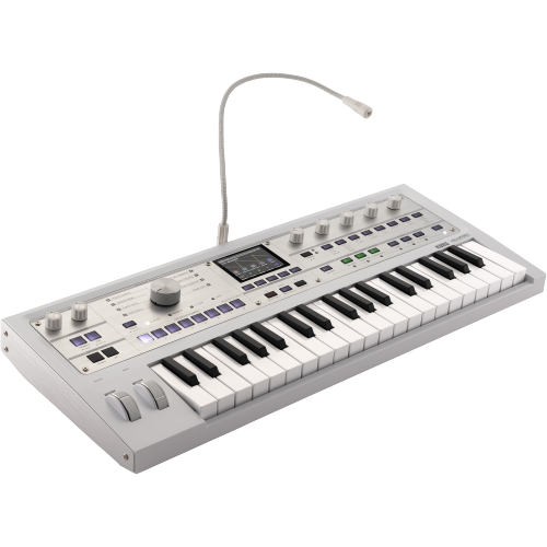 Korg microKORG 2 37-Key Synthesizer and Vocoder - Limited Edition White