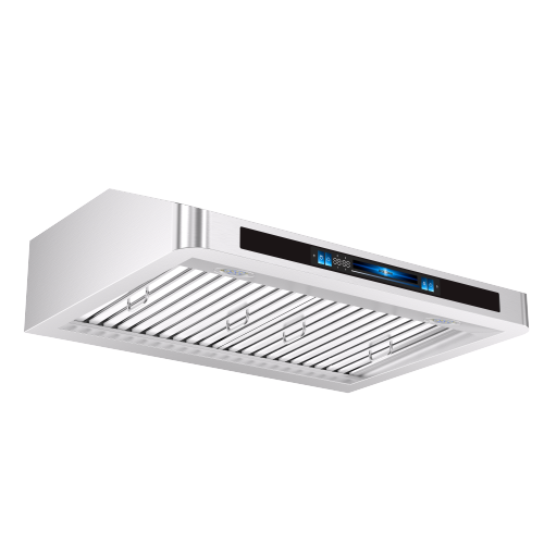 ROXON 860 pi3/min COMMANDE COMMANDE VOLUME À ÉCRAN TOUCHÉ/ TOUCHÉ AVEC SANS FIL Hotte de cuisinière 30&nbsp;po Hotte de dessous d'armoire Ventilateur