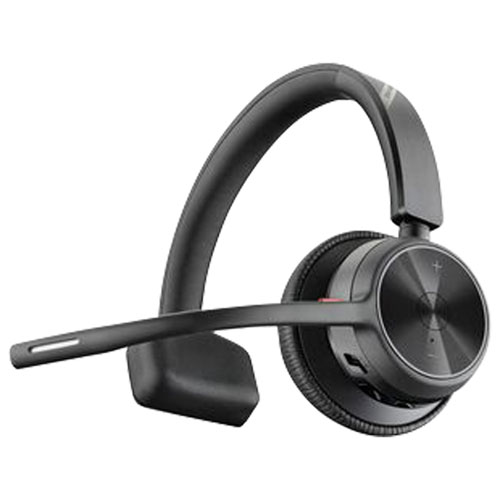 HP Poly Voyager 4310 UC On-Ear Bluetooth Headset - Black