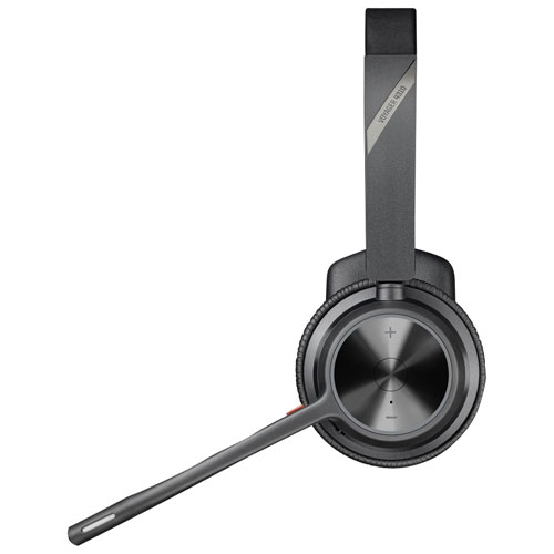 HP Poly Voyager 4310 On-Ear Noise Cancelling Wireless Bluetooth Headset - Black