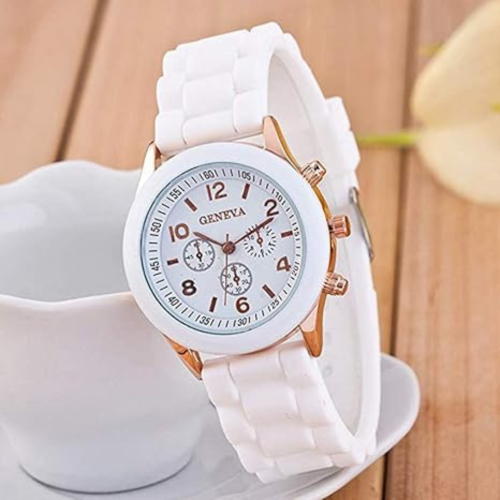 Women Men Ladies Fashion Luxury Silicone Quartz Watch Girl Boy Unisex Jelly Wrist Watch
