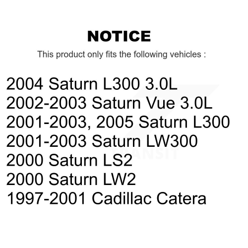 Engine Cartridge Oil Filter For Saturn Vue L300 Cadillac Catera LS2 LW300 LW2 K56-100398