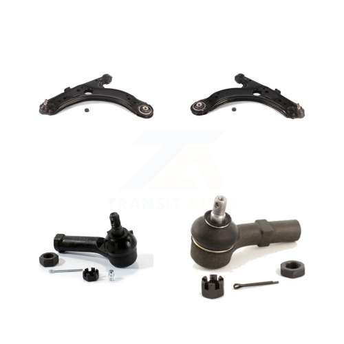 Kit d'extrémité de bras de suspension avant et de biellette de direction pour Volkswagen Jetta Golf Beetle City K72-101010