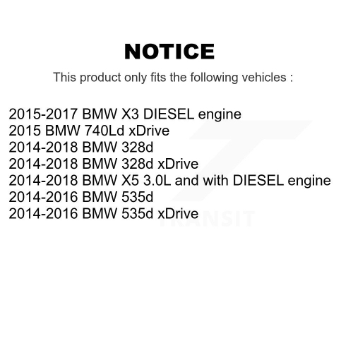 Filtre à huile à cartouche moteur pour BMW X5 X3 328d xDrive 535d 740Ld K56-100442