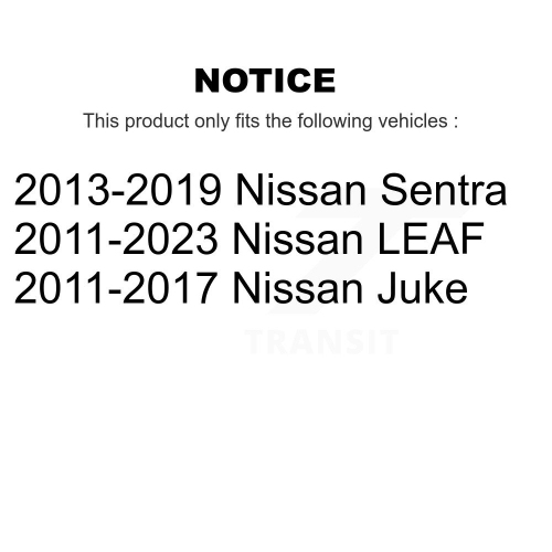 Front Right Suspension Strut Hardware Kit 73-902060 For Nissan Sentra LEAF Juke