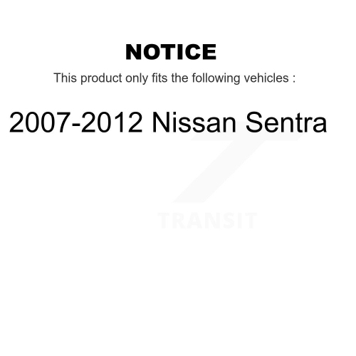 Front Left Lower Suspension Control Arm Ball Joint Assembly 72-CK620374 For 2007-2012 Nissan Sentra