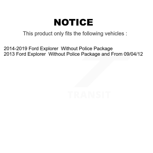 Front Suspension Struts Kit For Ford Explorer K78-100747