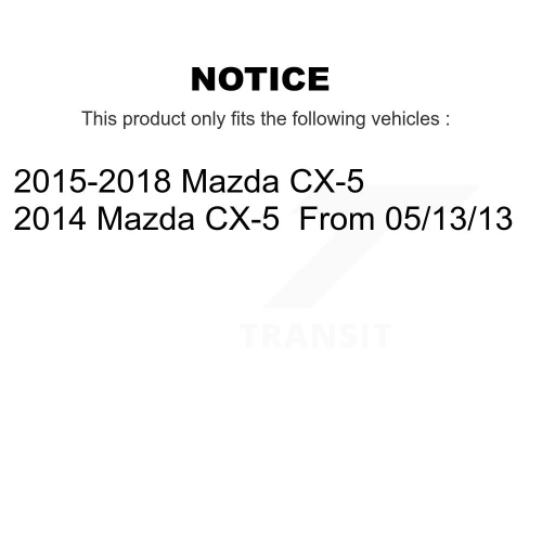 Amortisseur arrière 78-5546 pour Mazda CX-5